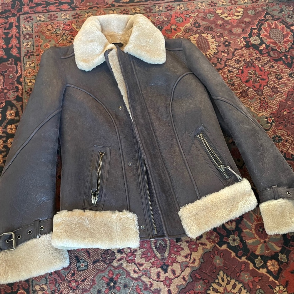 Overland Genuine leather 100% sherling lined